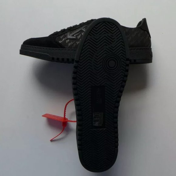 Off-White Logo Sneakers - Black Suede 2.0 main image 8